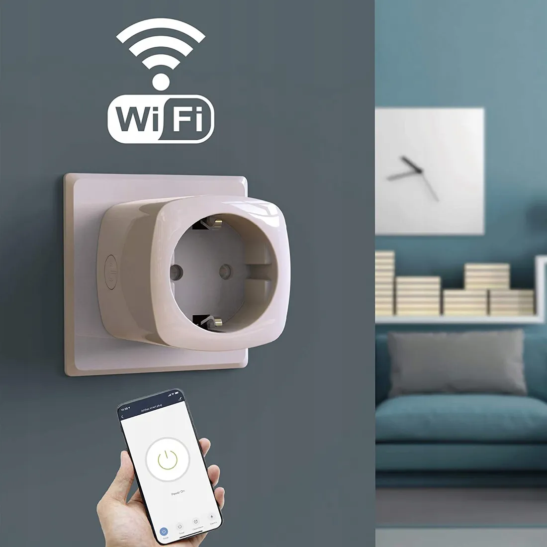 WiFi elektrická zásuvka s časovačom