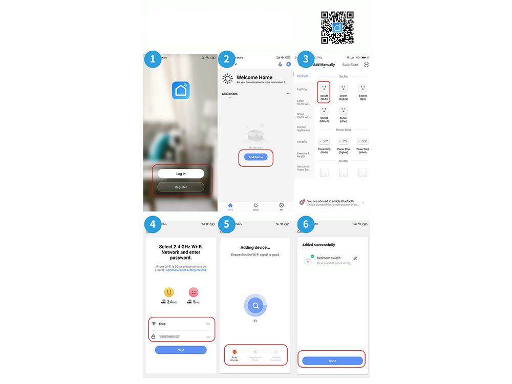 WiFi elektrická zásuvka s časovačom