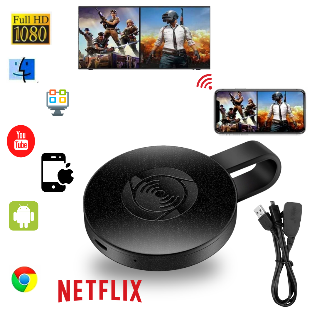 Chromecast TV streamingové zariadenie 4K - čierne