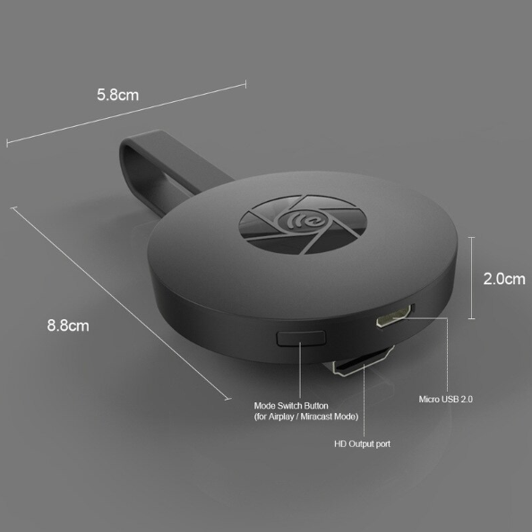Chromecast TV streamingové zariadenie 4K - čierne