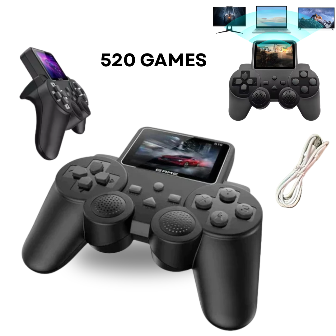 Herný ovládač - digitálny gamepad s 520 hrami v jednom