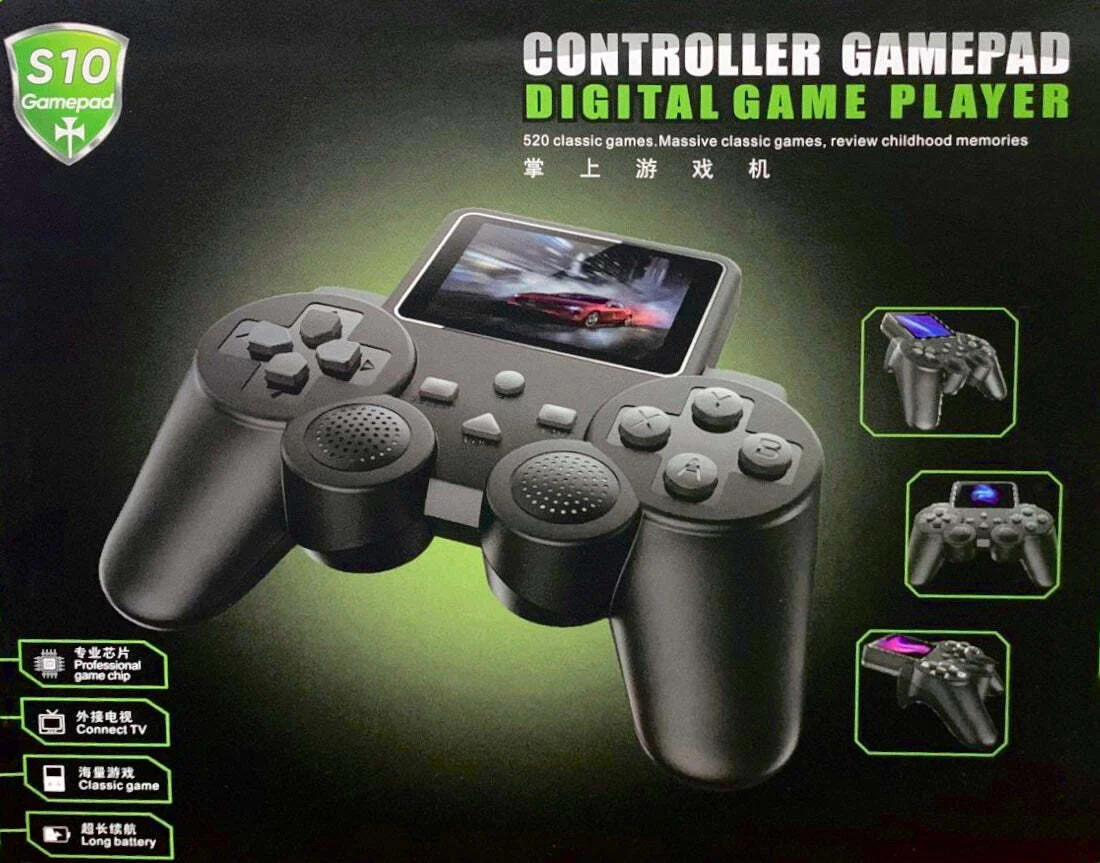 Herný ovládač - digitálny gamepad s 520 hrami v jednom