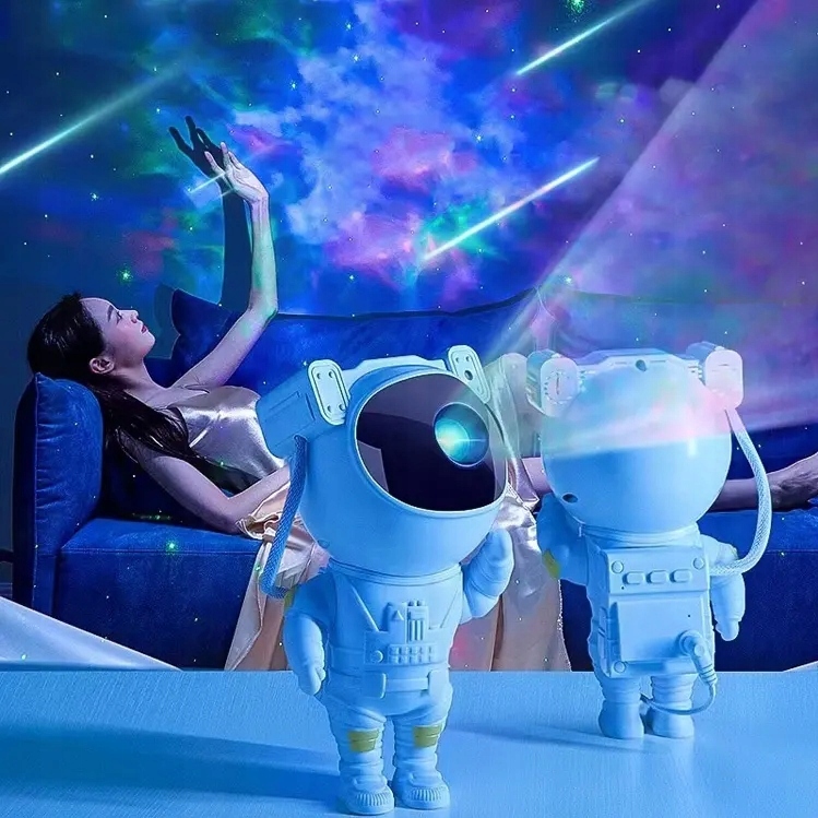 Astronaut LED projektor hviezd