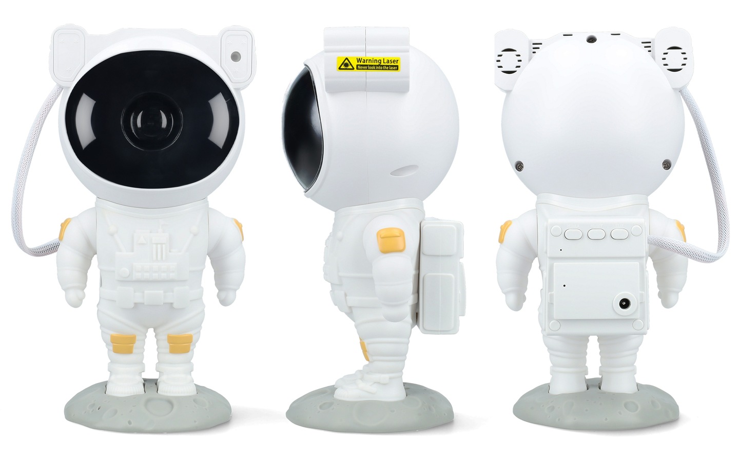 Astronaut LED projektor hviezd