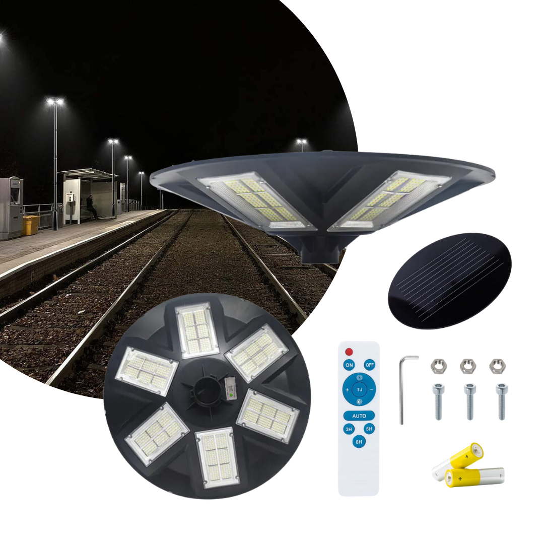 Solárna LED lampa s pohybovým senzorom
