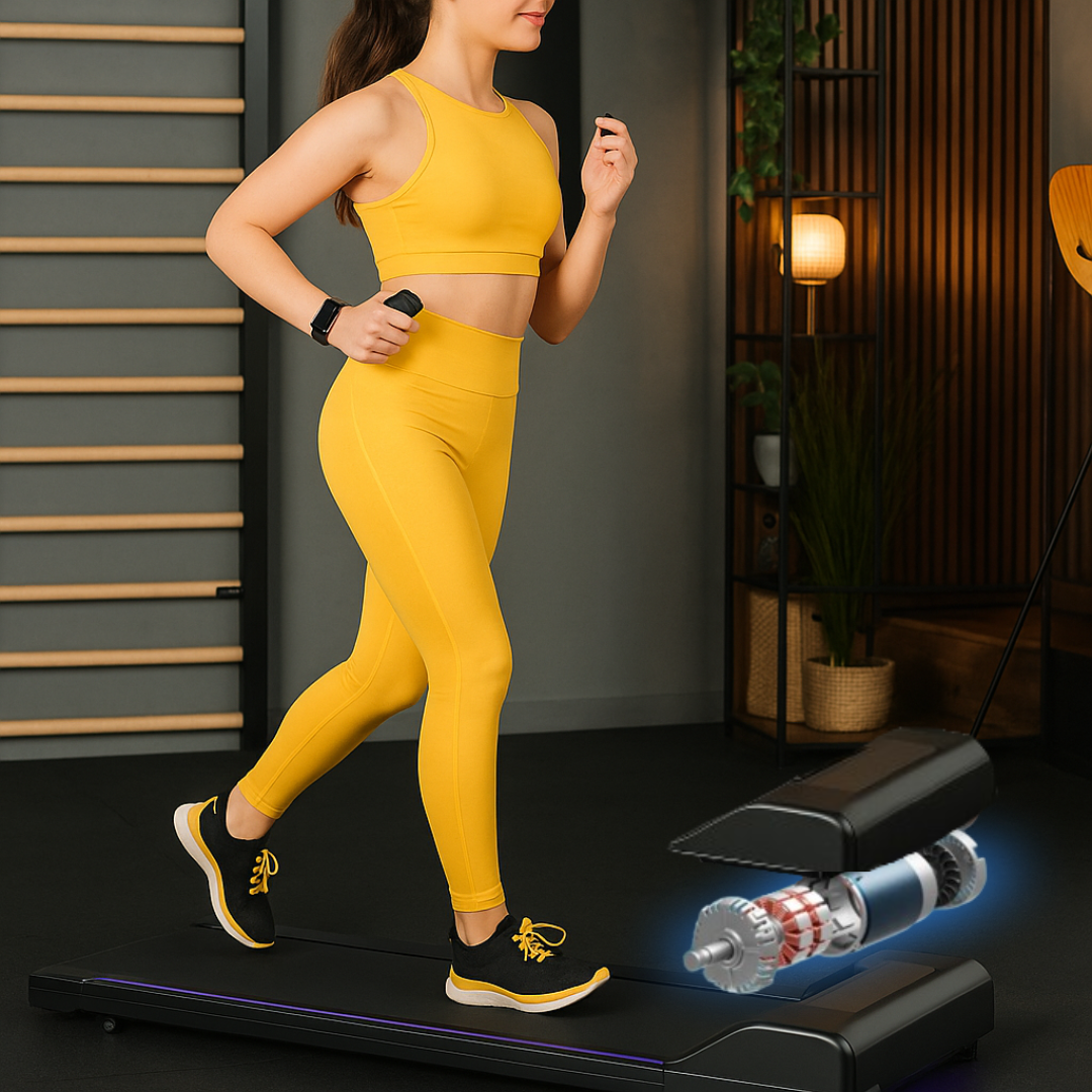 Kompaktný bežecký pás ADM – Slim Pad pre domáce a kancelárske fitness
