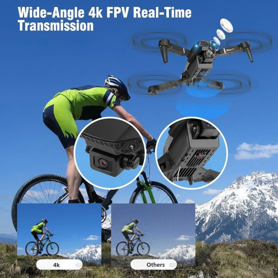 Skladací dron s 4K kamerou