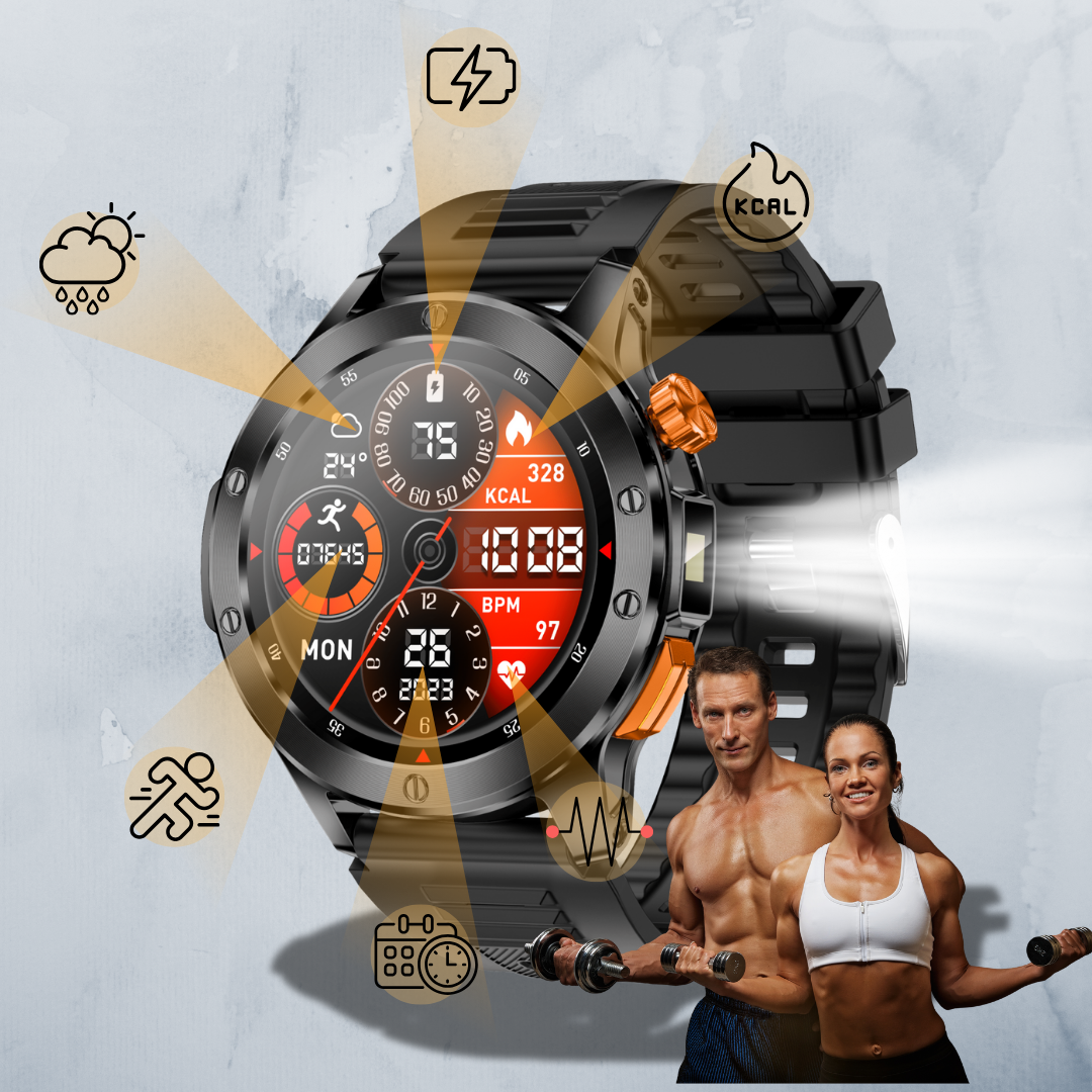 Smartwatch V21 s baterkou a viac ako 100 športovými režimami