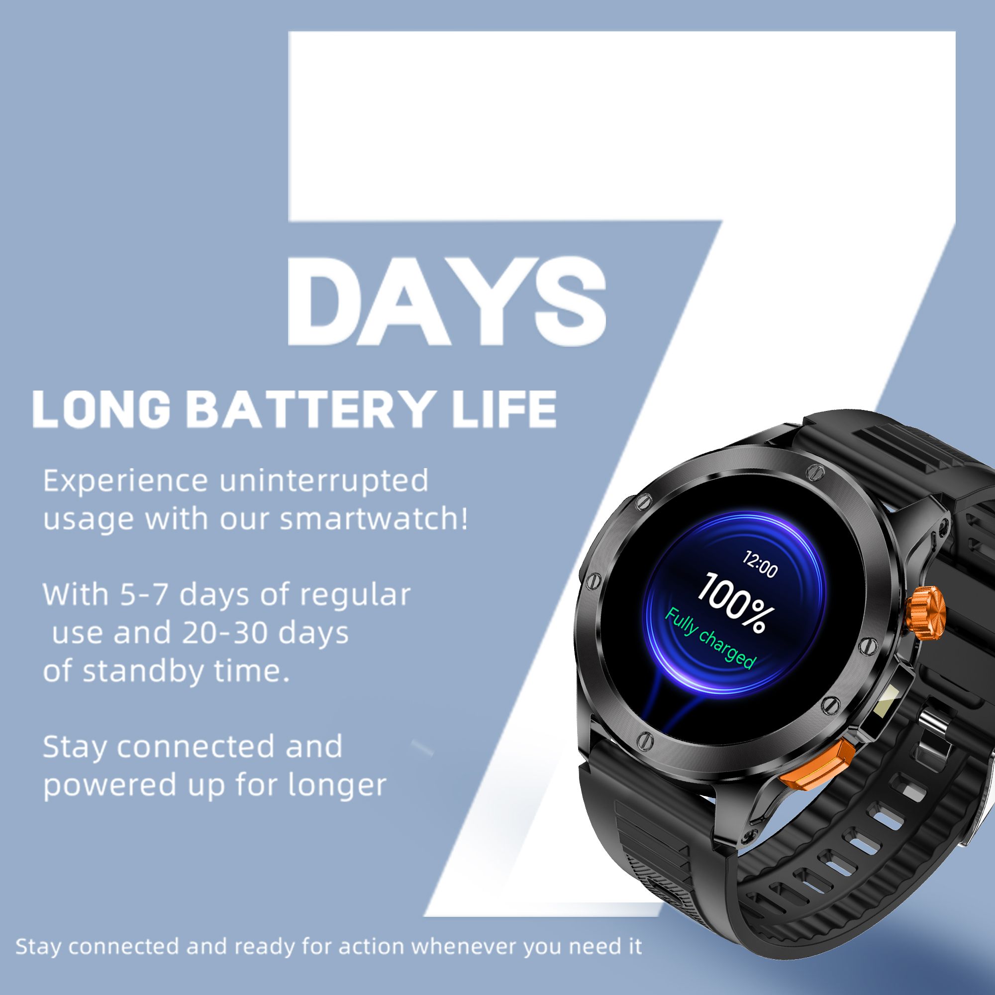 Smartwatch V21 s baterkou a viac ako 100 športovými režimami