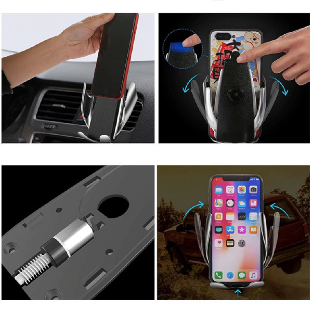 Automatická bezdrôtová nabíjačka do auta