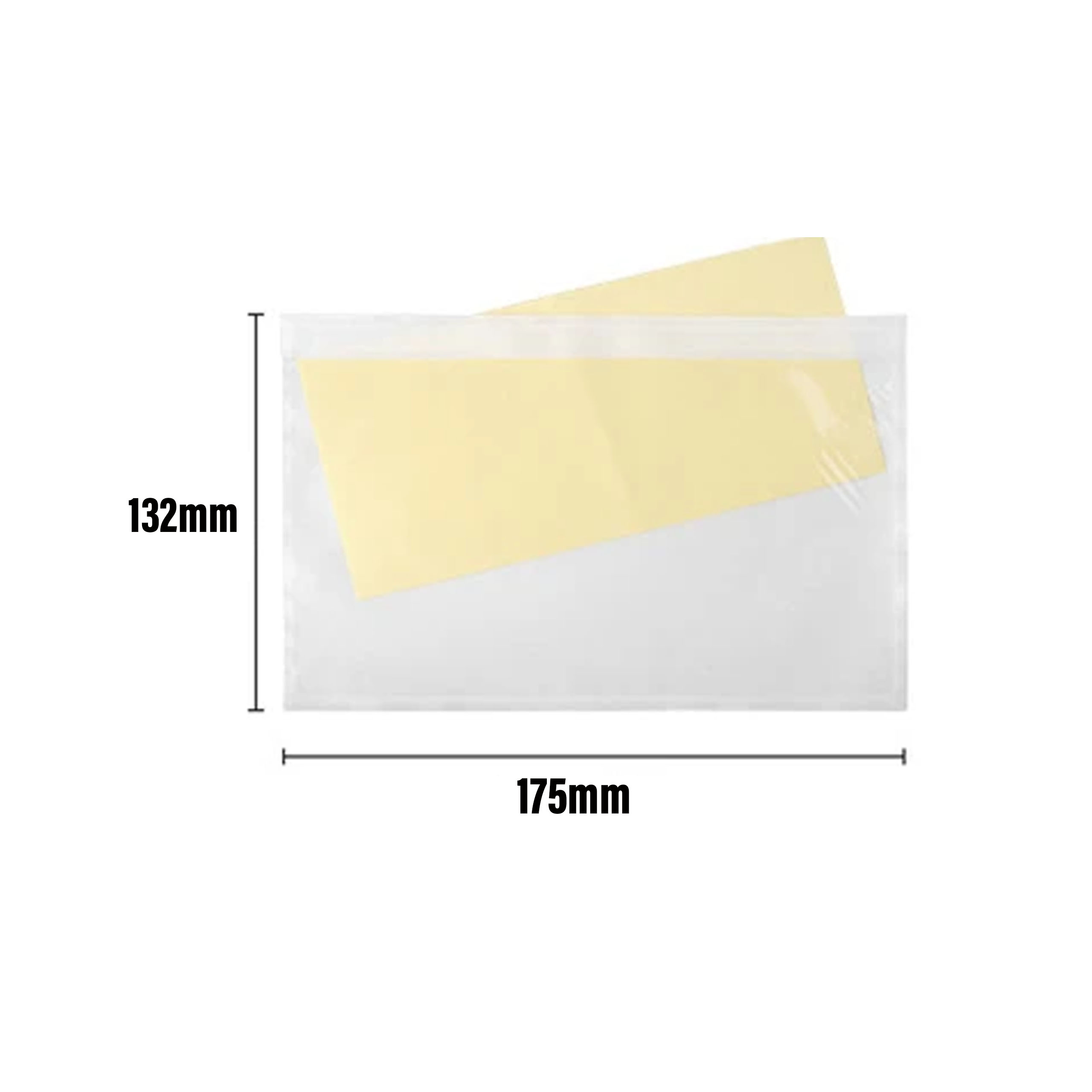 Kuriérske obálky s príliskom C6, 175x132 mm, silné balenie, 100 ks